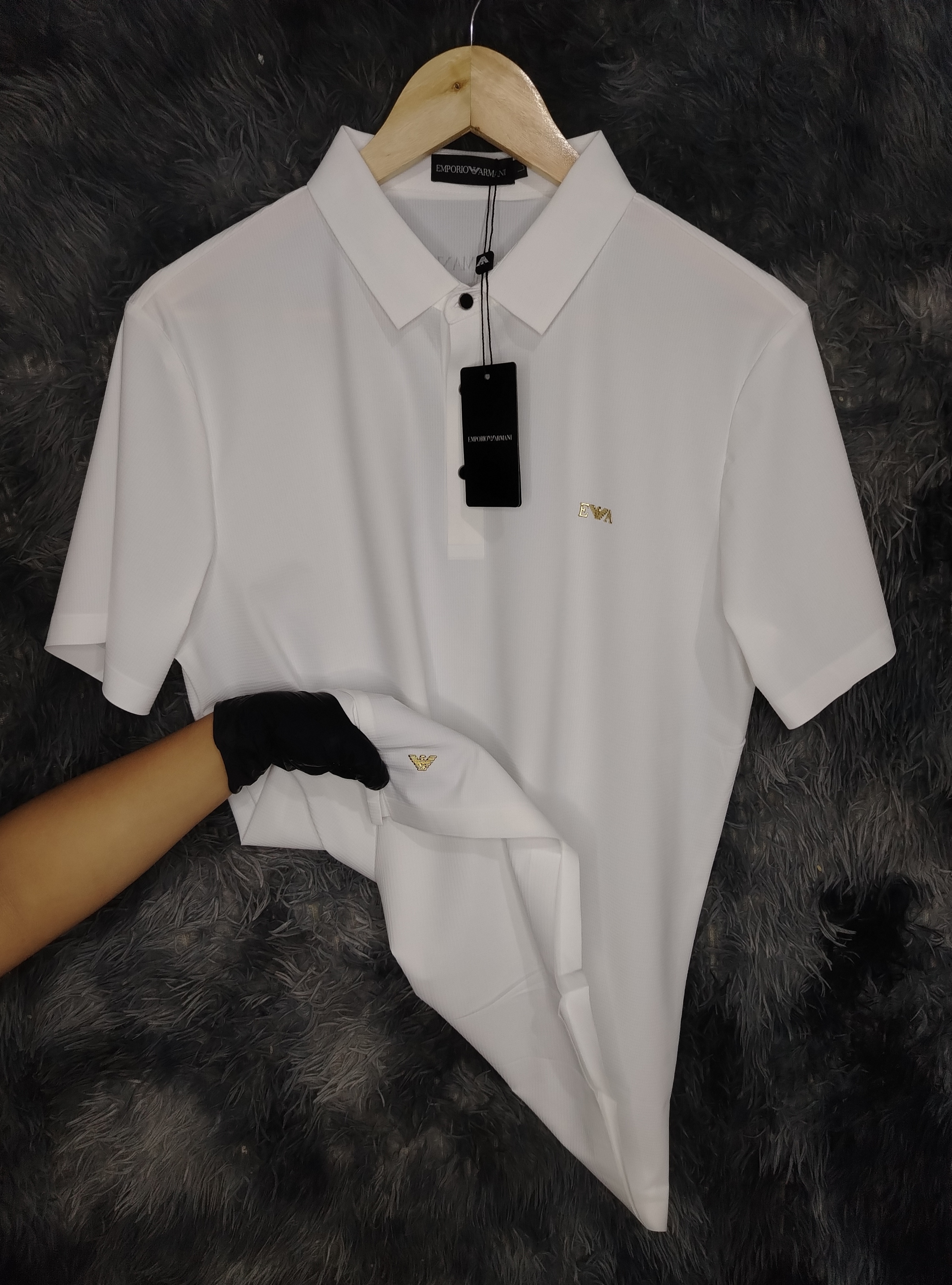 Camisa GIORGIO ARMANI TOP QUALITY SEDA DE HIELO