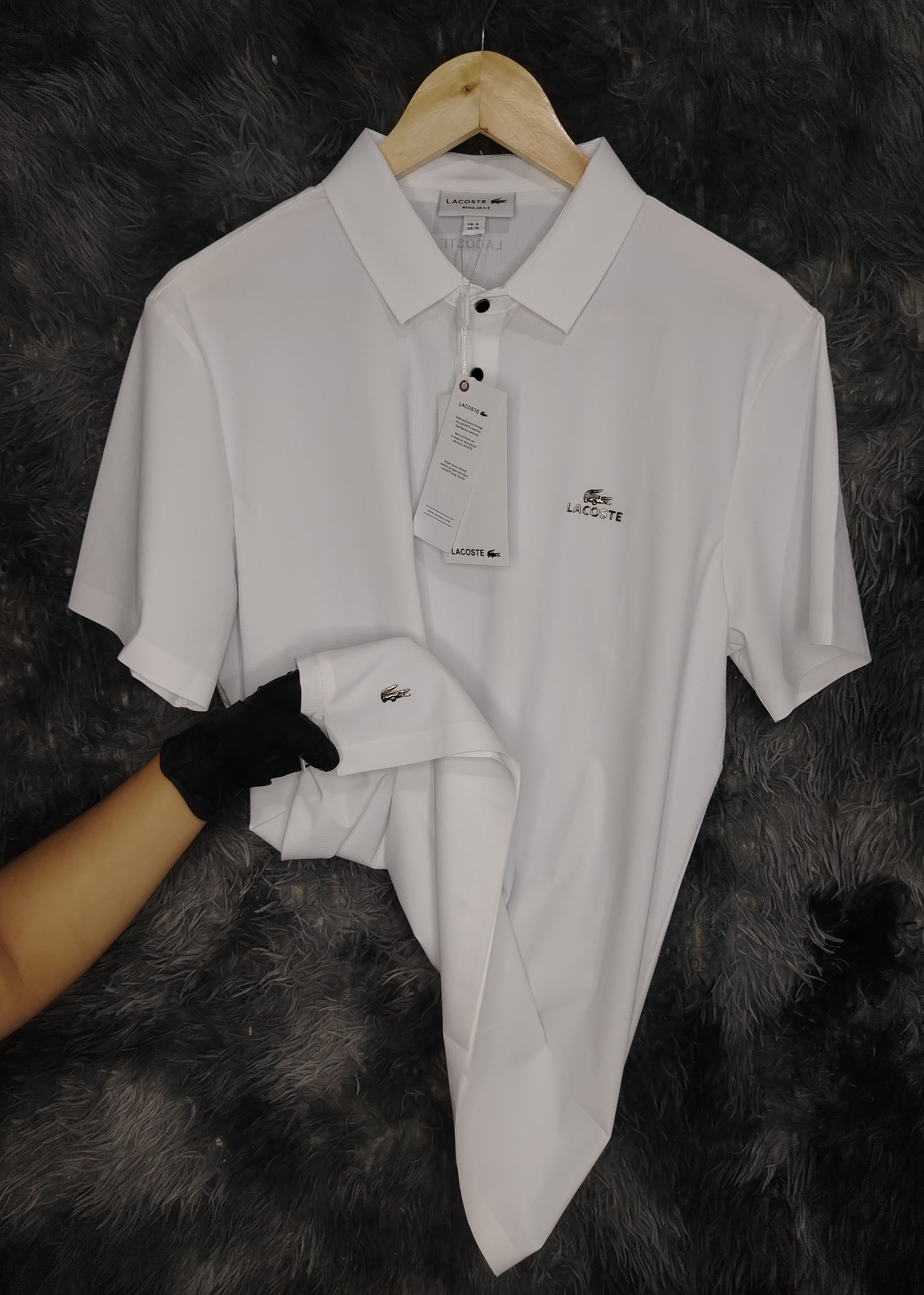Camisa LACOSTE TOP QUALITY SEDA DE HIELO