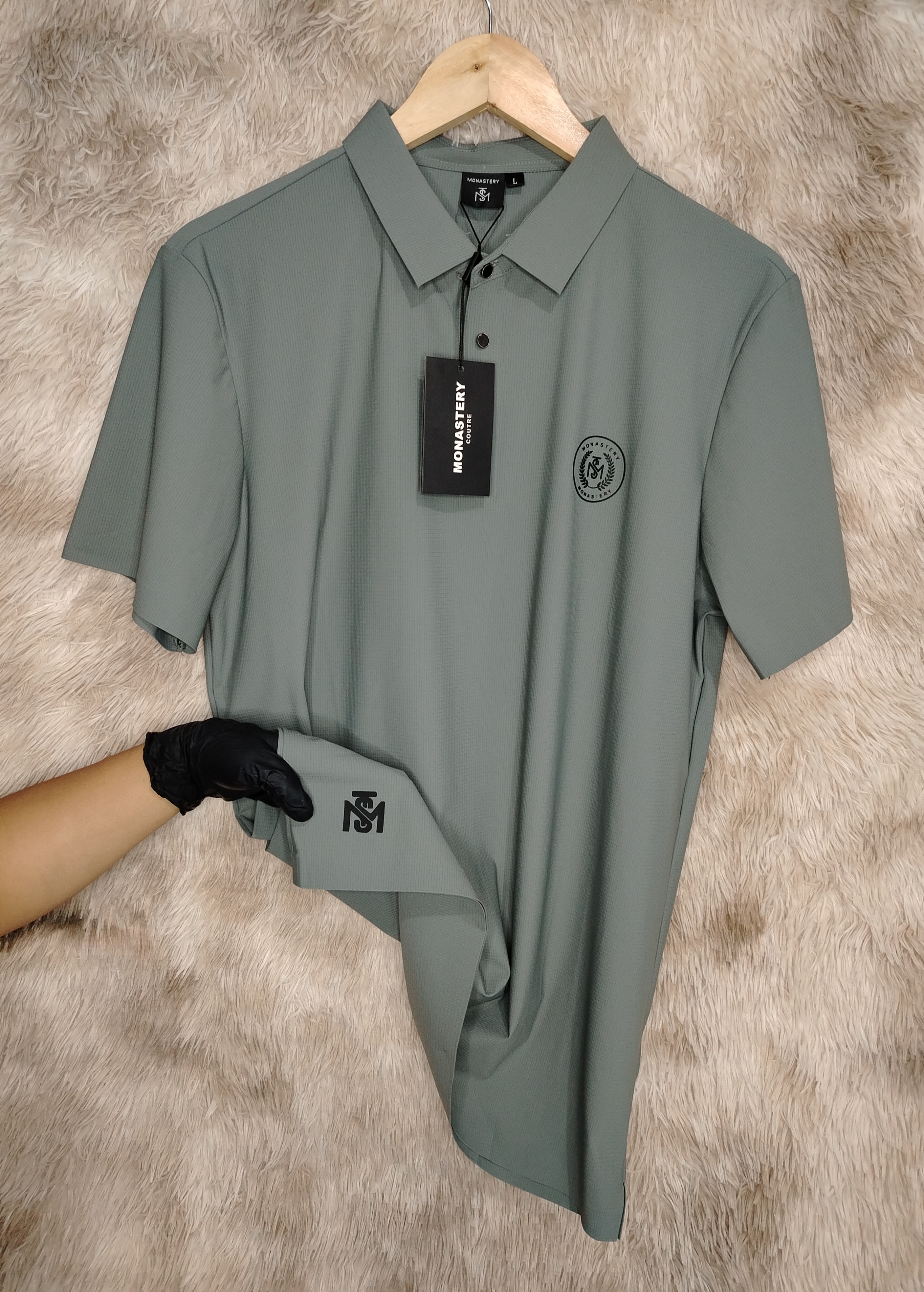 Camisa MONASTERY TOP QUALITY  TELA SEDA DE HIELO