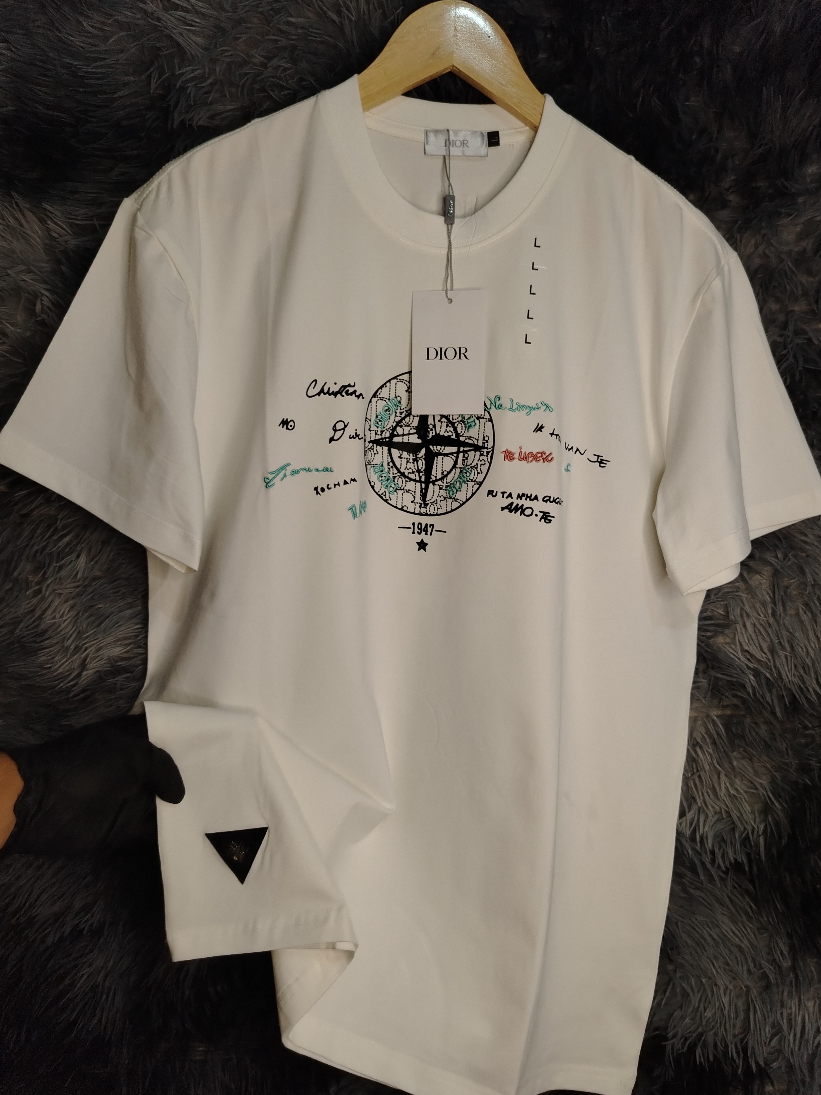 Camiseta Oversize gramage 260 Marca DIOR 🤩🇨🇴