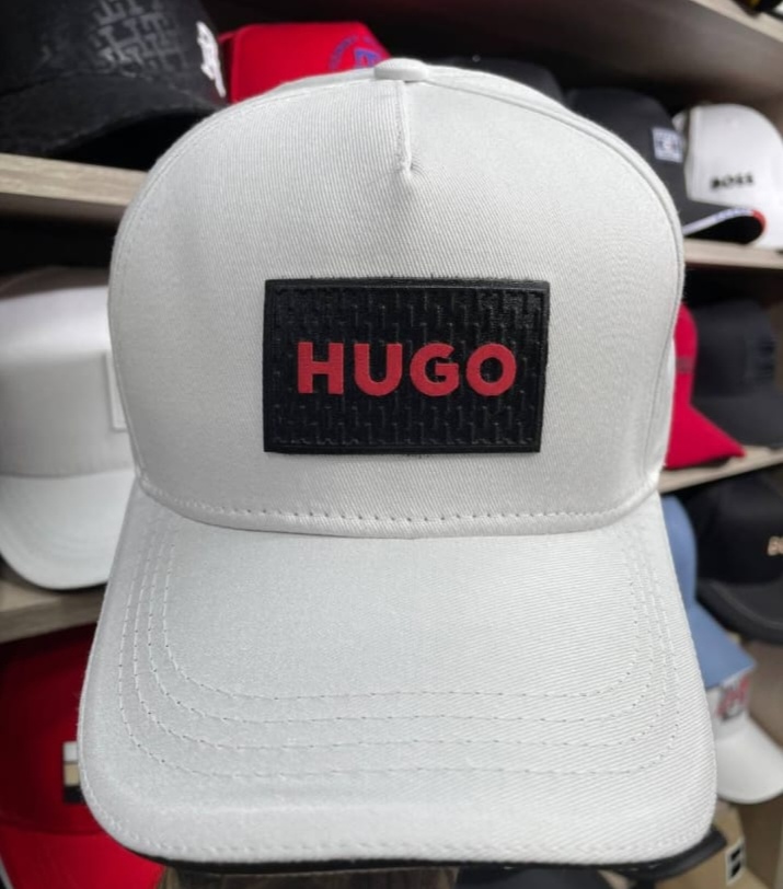 Gorras Hugo Blanco / Negro y Rojo
