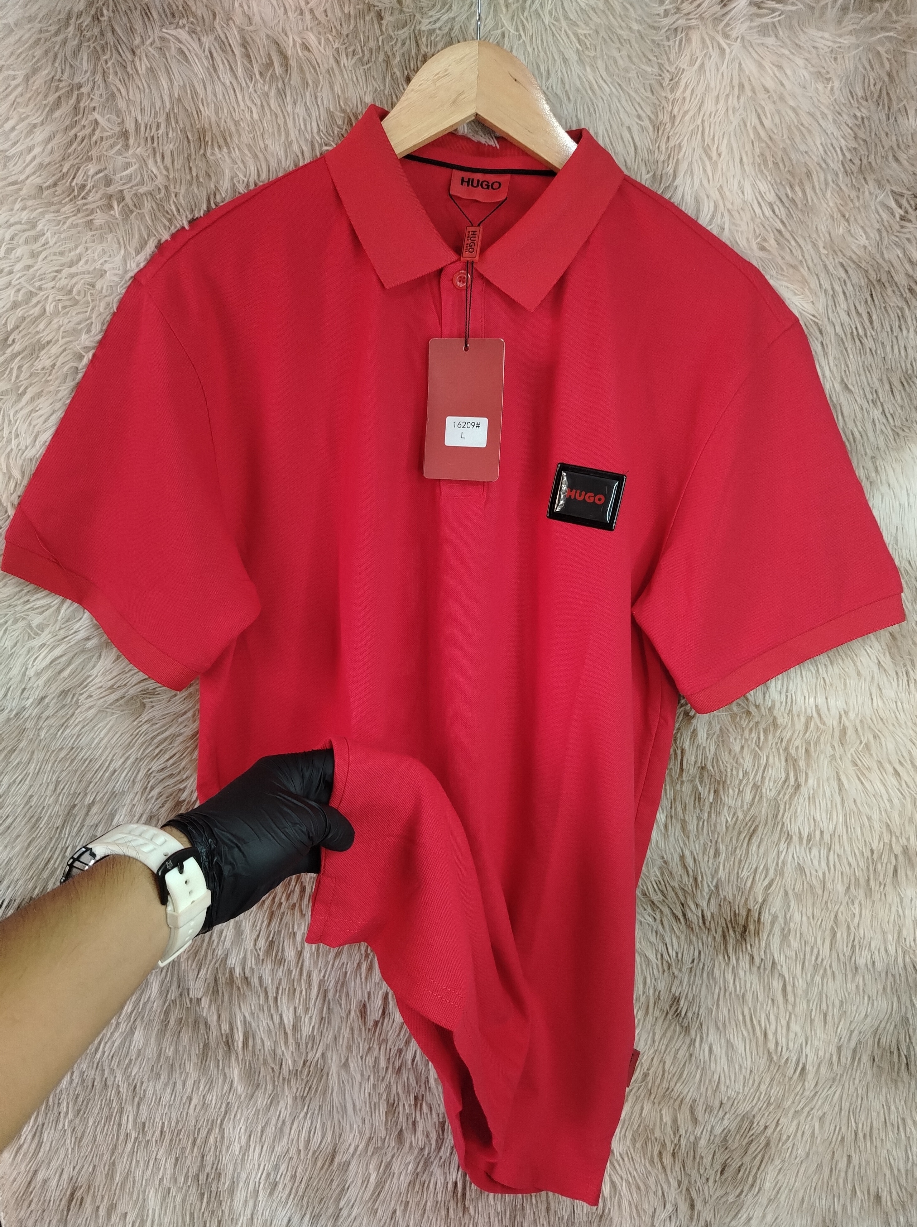 POLO HUGO 1.1 TELA PIQUE CALIDAD PREMIUM.